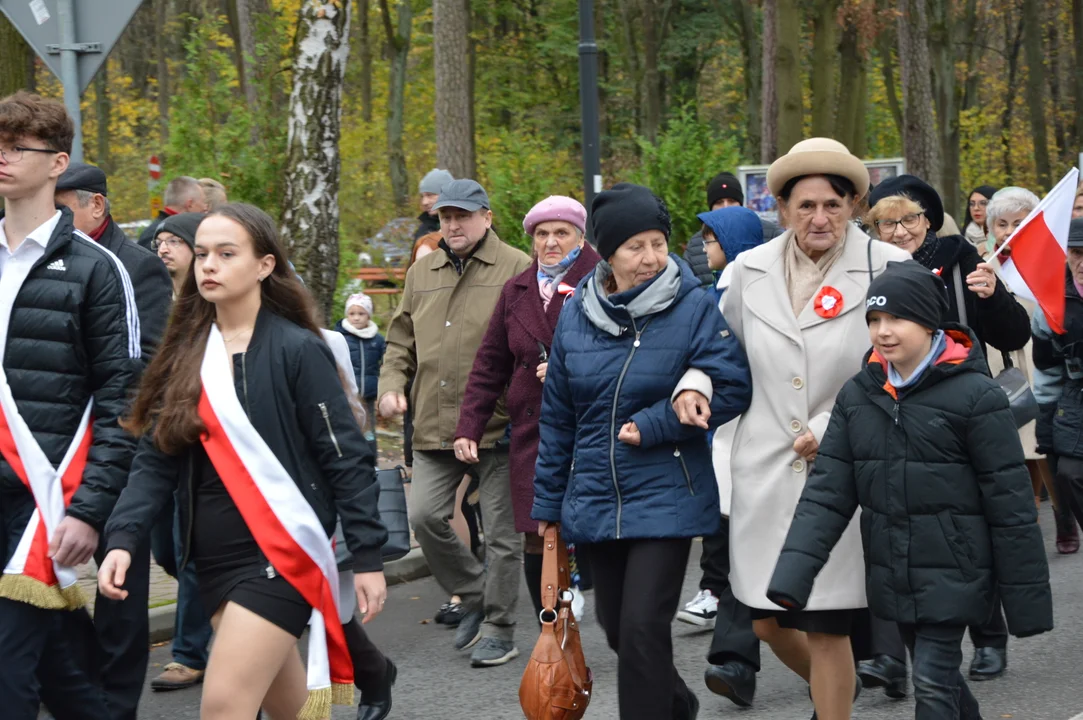 Obchody 105. rocznicy odzyskania niepodległości w Poniatowej