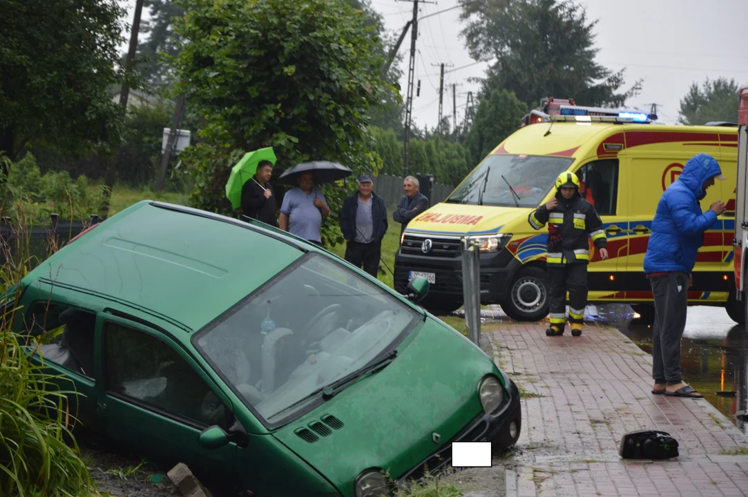 Wypadek drogowy w Ratoszynie Pierwszym