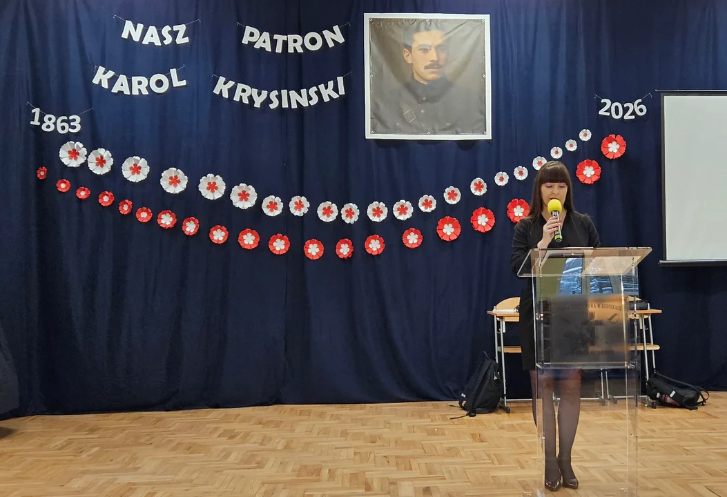 Jubileuszowy Dzień Patrona w PSP im. Karola Krysińskiego w Rudnikach