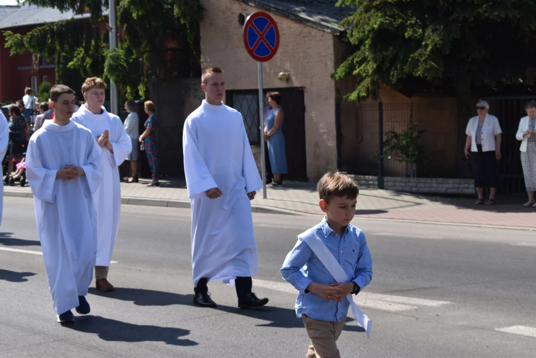 Święto Bożego Ciała w parafii Matki Kościoła w Łukowie