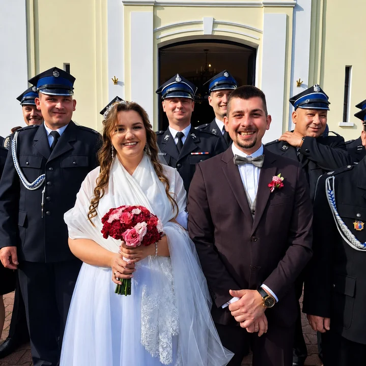 Najpierw wspólna służba, teraz wspólne życie. Wyjątkowy ślub w OSP Gocław - Zdjęcie główne