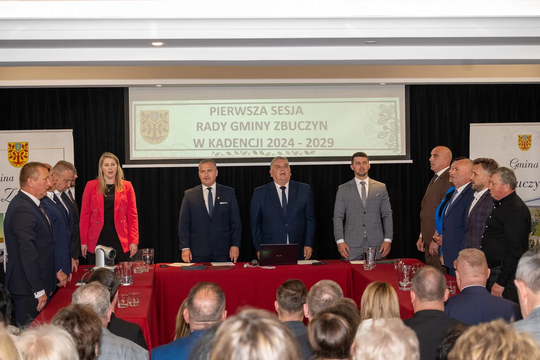 Powiat siedlecki: Inauguracyjna sesja Rady Gminy Zbuczyn - Zdjęcie główne