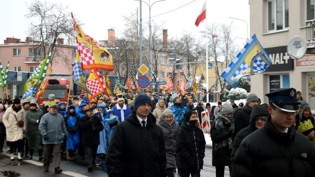 Wędrowaliśmy z Trzema Królami po ulicach Łukowa