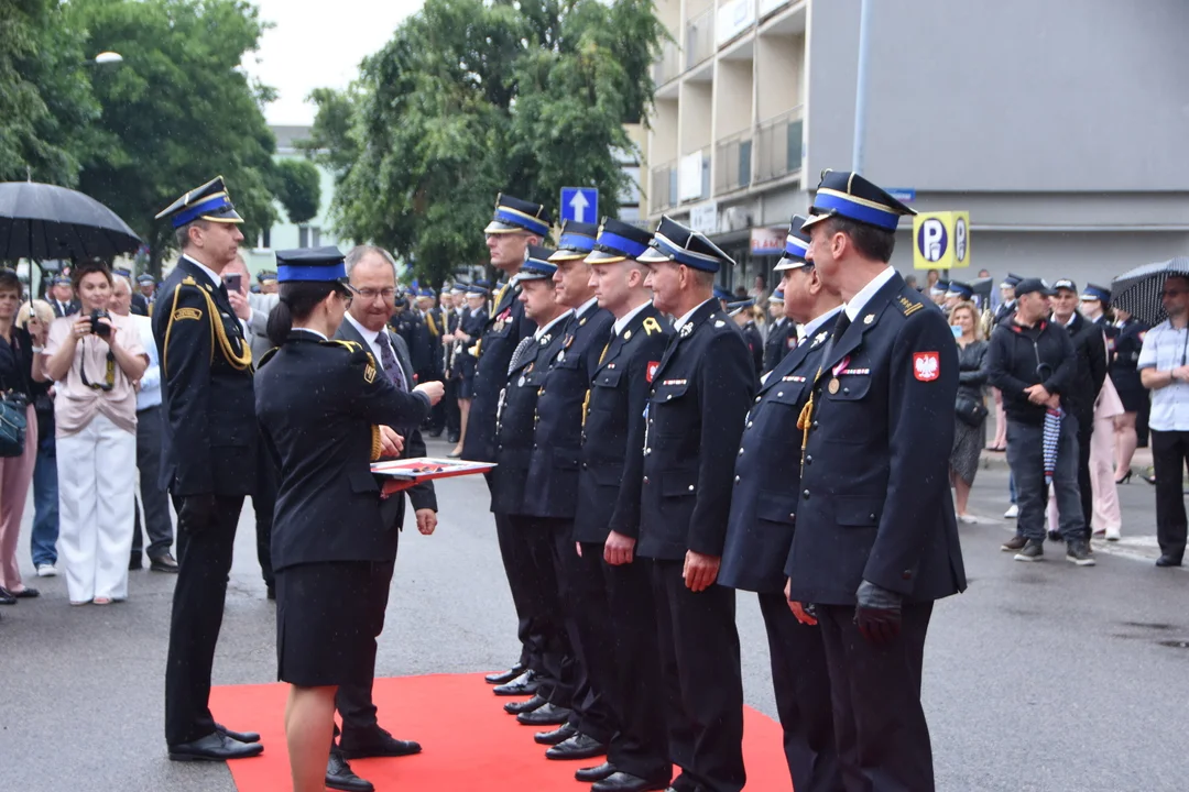 Wojewódzkie Obchody Dnia Strażaka w Łukowie