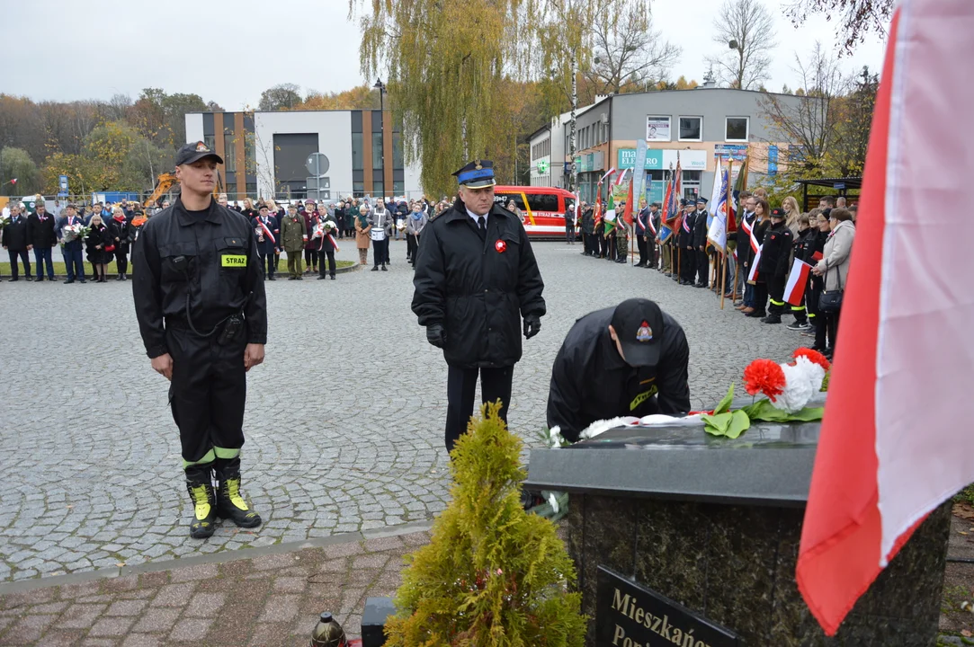 Obchody 105. rocznicy odzyskania niepodległości w Poniatowej