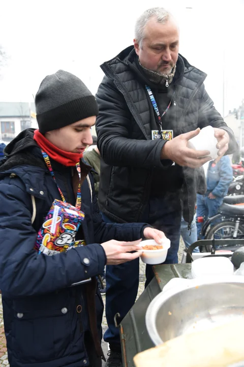 Motoweterani Łuków wsparli WOŚP