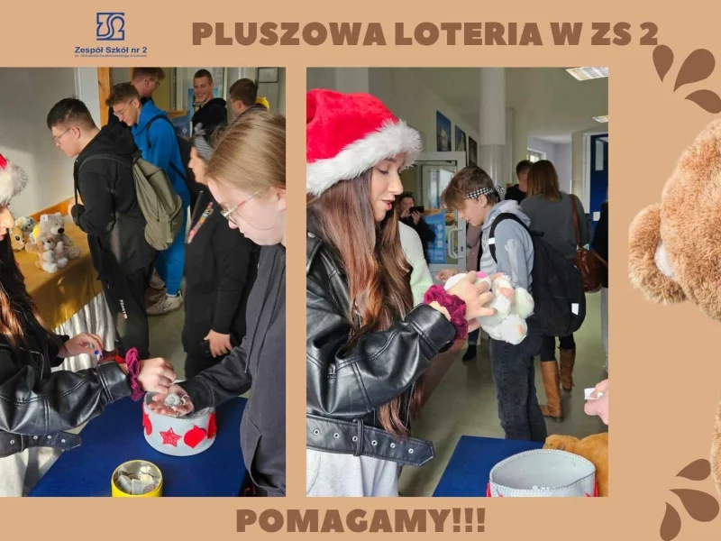 Pluszowa Loteria w ZS nr 2 w Łukowie