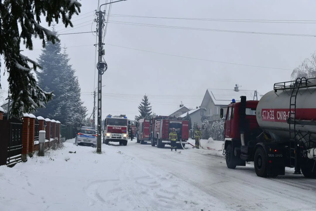 Pożar w Wólce Świątkowej