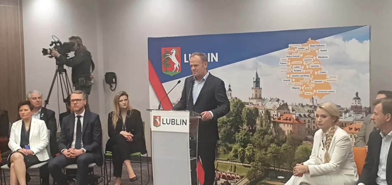 Donald Tusk w Lublinie