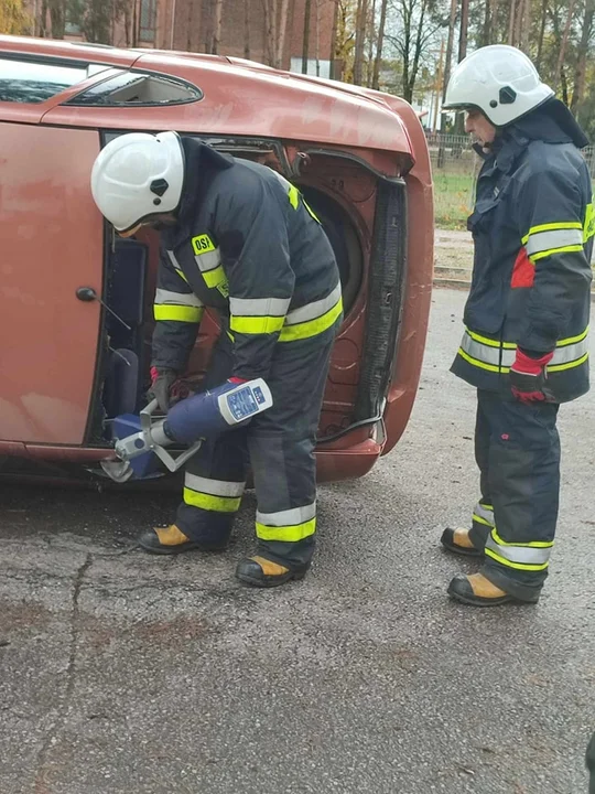 Strażacy z OSP Podosie na ćwiczeniach