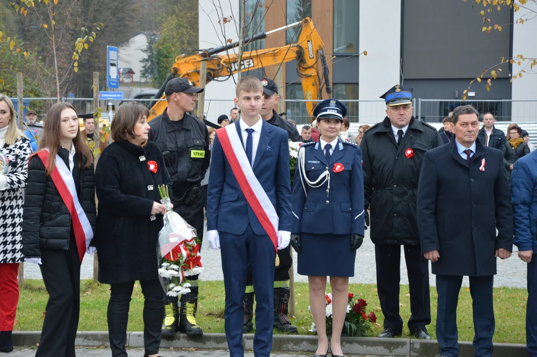 Obchody 105. rocznicy odzyskania niepodległości w Poniatowej