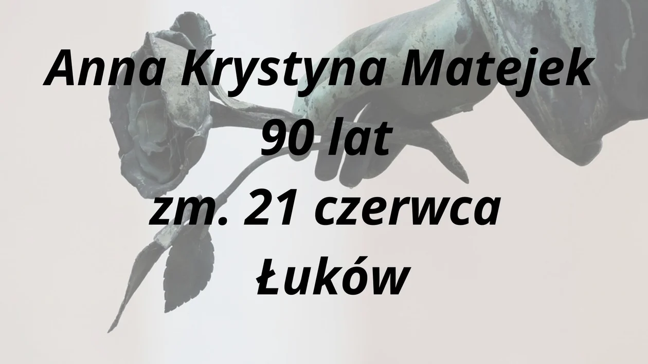 Zmarli z powiatu łukowskiego
