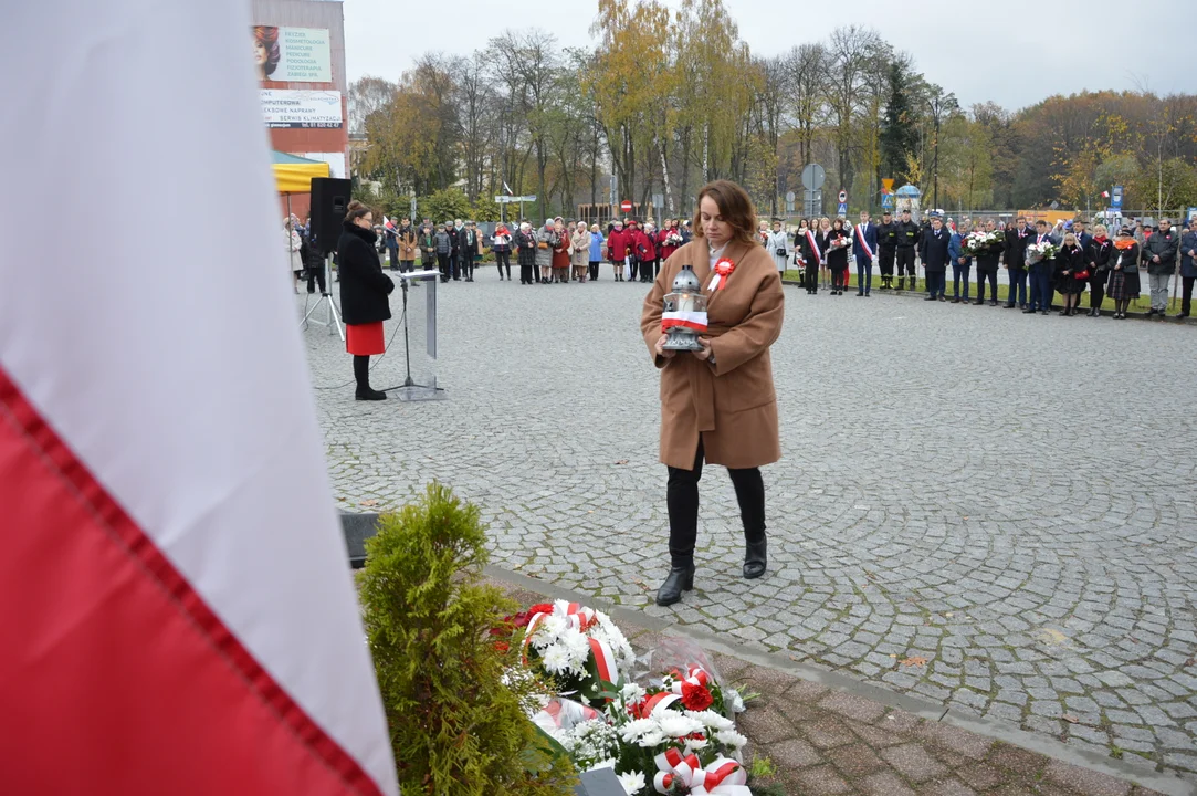 Obchody 105. rocznicy odzyskania niepodległości w Poniatowej