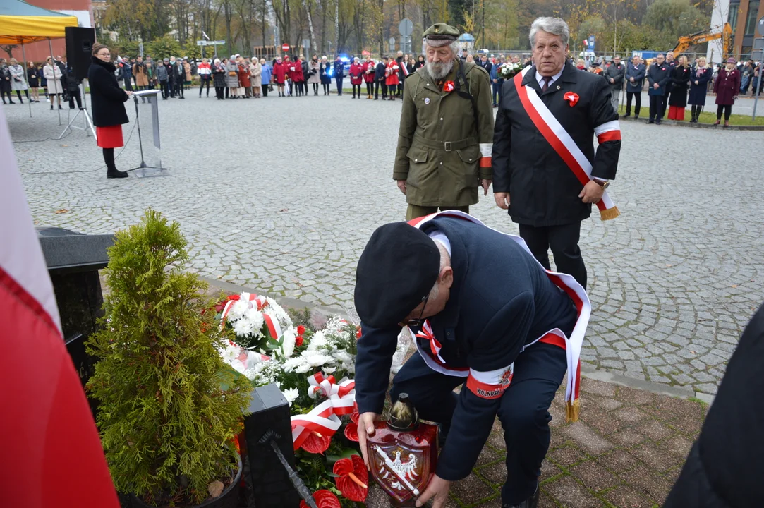 Obchody 105. rocznicy odzyskania niepodległości w Poniatowej