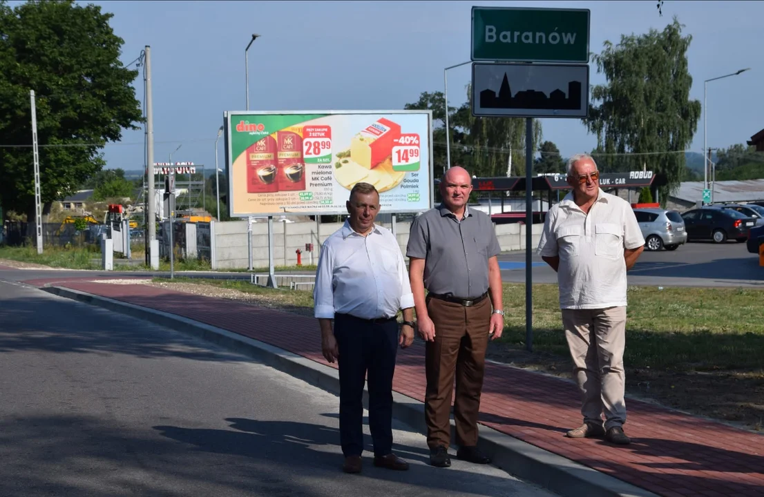 Gm. Baranów: Chodnik przy ul. Michowskiej już gotowy - Zdjęcie główne