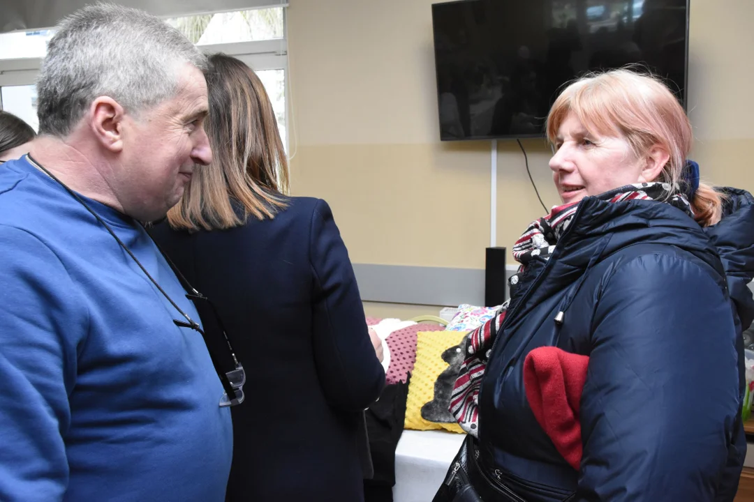 Piękne ozdoby wielkanocne na kiermaszu w Anielinie