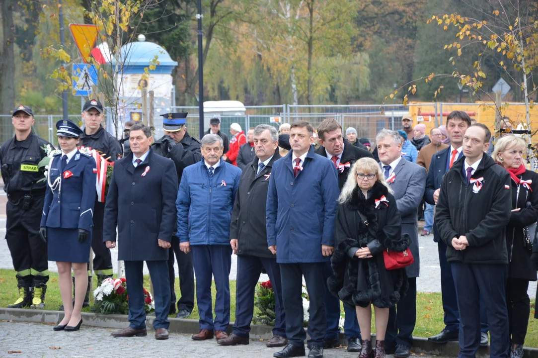 Obchody 105. rocznicy odzyskania niepodległości w Poniatowej