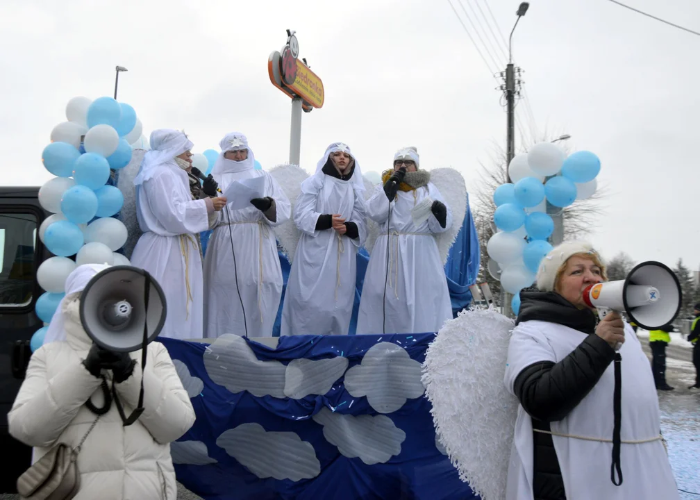 Wędrowaliśmy z Trzema Królami po ulicach Łukowa