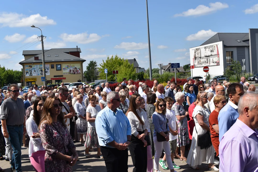 Święto Bożego Ciała w parafii Matki Kościoła w Łukowie