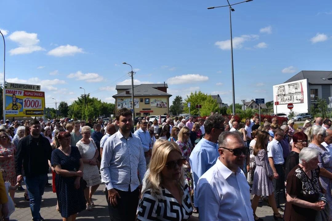 Święto Bożego Ciała w parafii Matki Kościoła w Łukowie