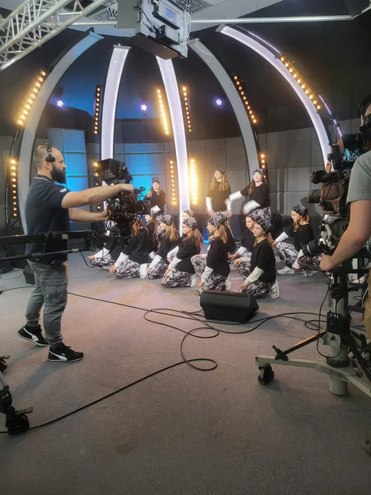 tancerze z Kłoczewa w telewizji