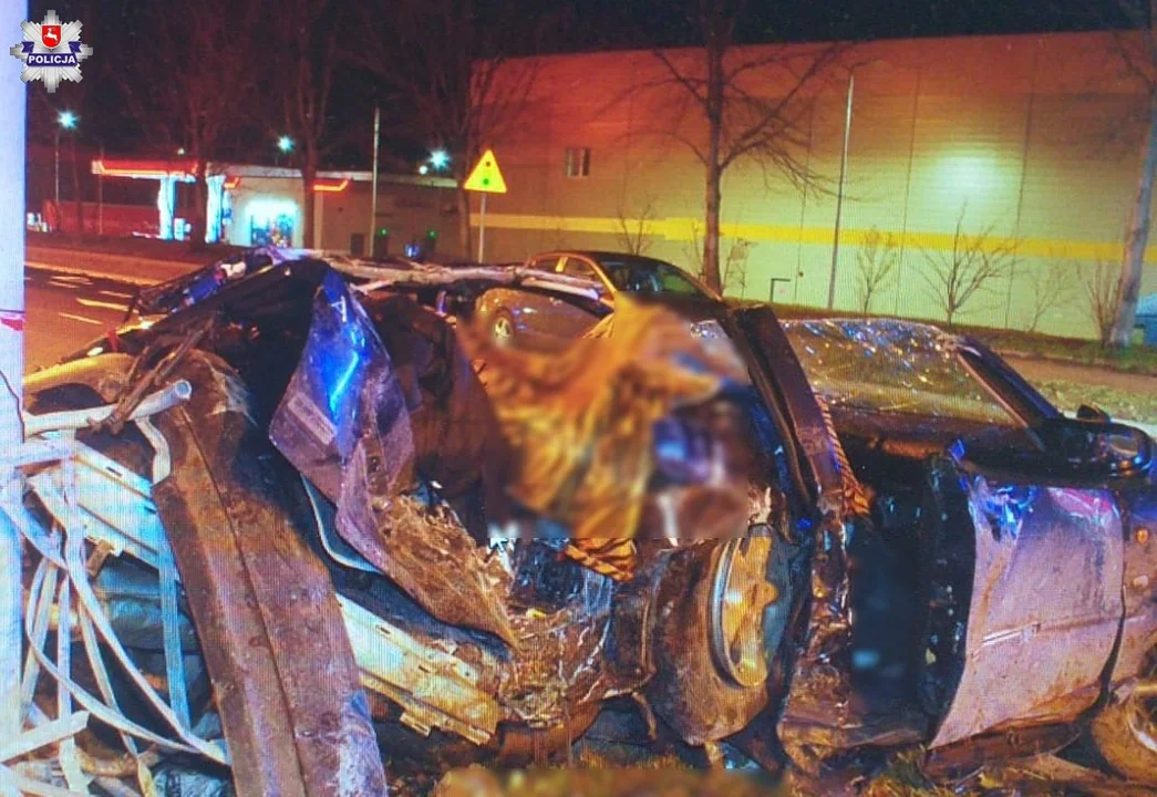 Lublin: Trójka nastolatków zginęła w wypadku samochodowym. Policja podała kolejne informacje