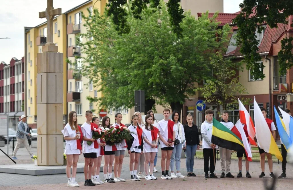 Powiat Łukowski upamiętnia ks. Brzóskę