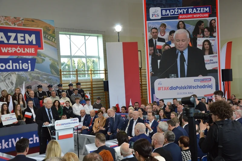 Prezes  Jarosław Kaczyński wybrał gminę Radzyń na miejsce konwencji samorządowej PiS - Zdjęcie główne