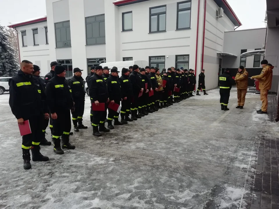 Szkolenie kierowców z OSP w powiecie łukowskim