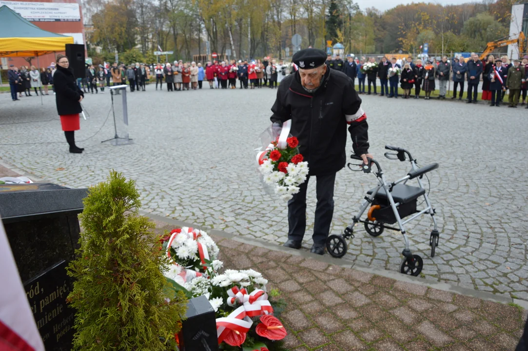 Obchody 105. rocznicy odzyskania niepodległości w Poniatowej