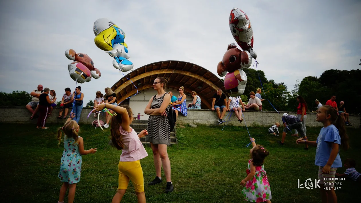 Festiwal Balonów, Baniek Mydlanych i Kolorów w Parku Miejskim w Łukowie