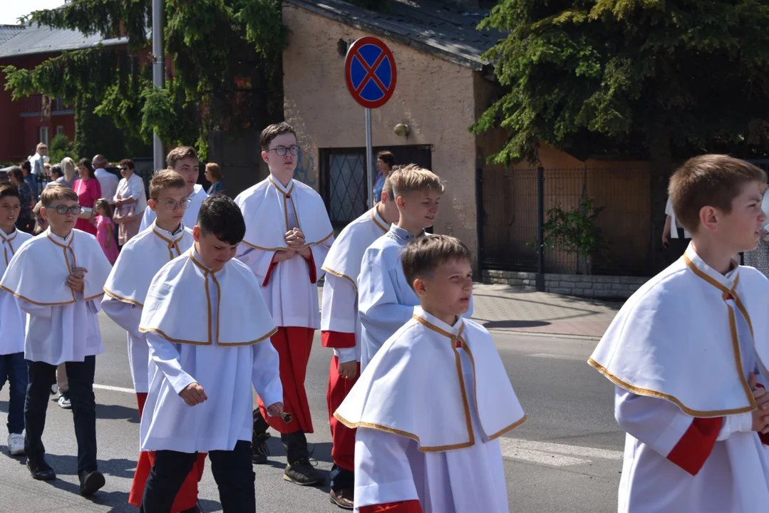 Święto Bożego Ciała w parafii Matki Kościoła w Łukowie