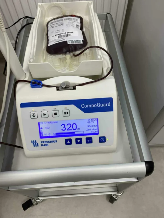 Oddawali krew w Rolniku