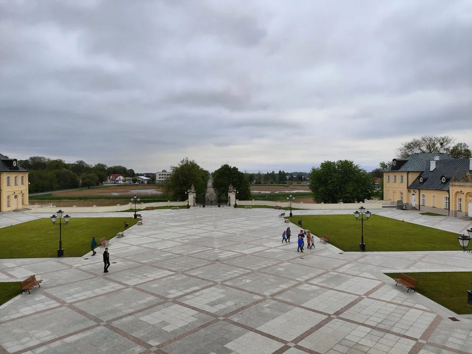 Pałac Potockich  w Radzyniu Podlaskim po renowacji