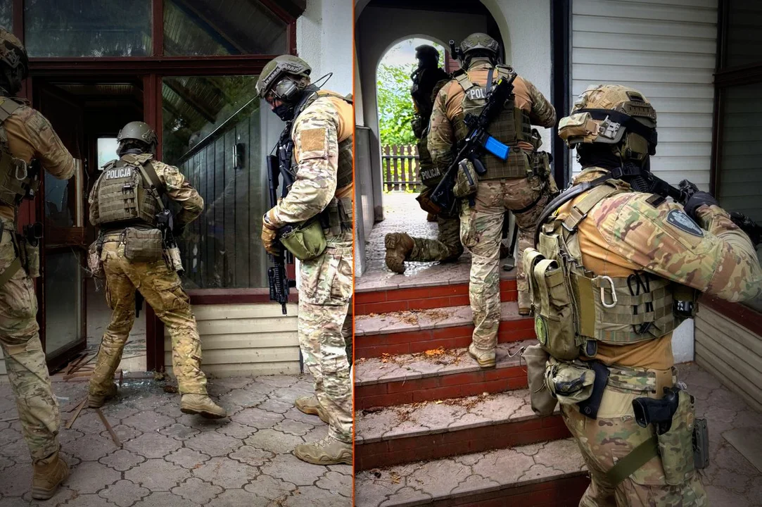 Budynki do rozbiórki zamiast poligonu. Nietypowe ćwiczenia lubelskich kontrterrorystów