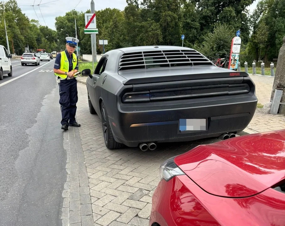 Lublin" "Hałaśliwi" kierowcy na celowniku policji. 60 wykroczeń i 30 zatrzymanych dowodów