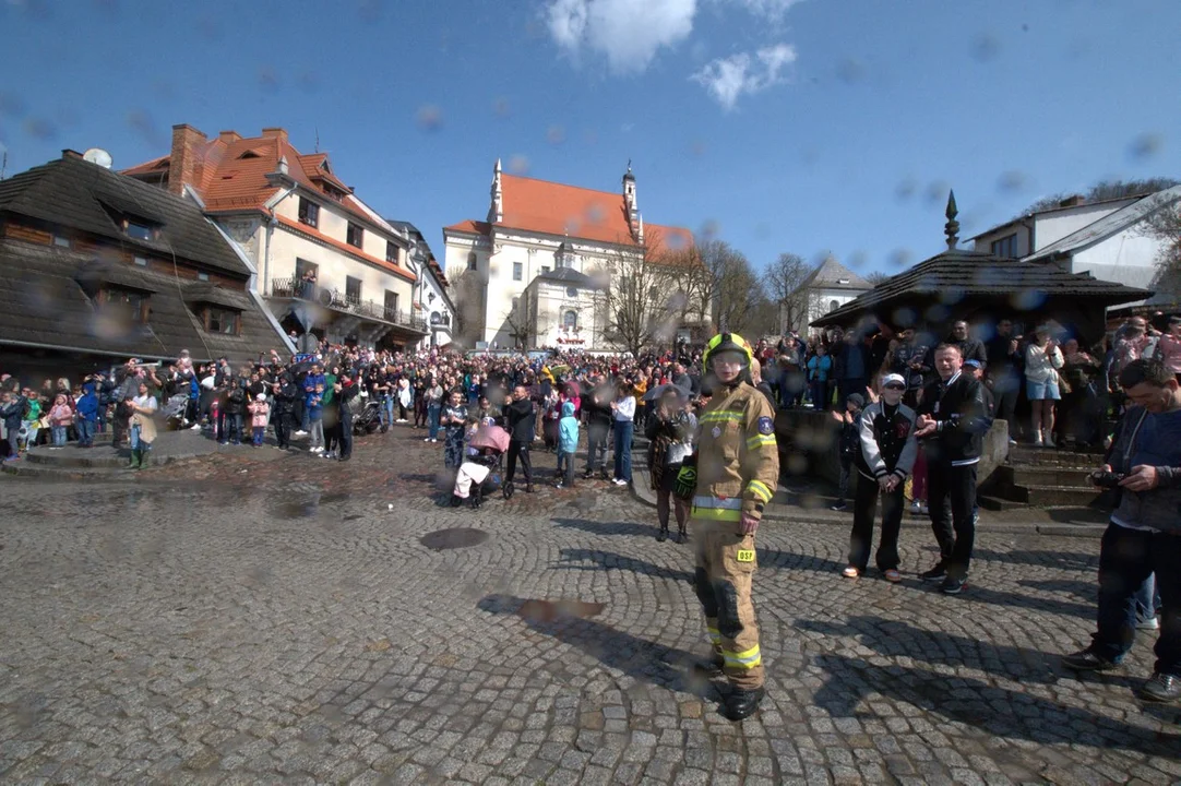 Strażacki lany poniedziałek w Kazimierzu Dolnym