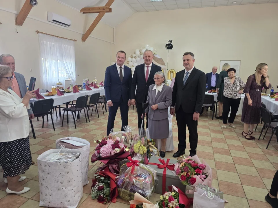 100. urodziny mieszkanki gminy Księżpol