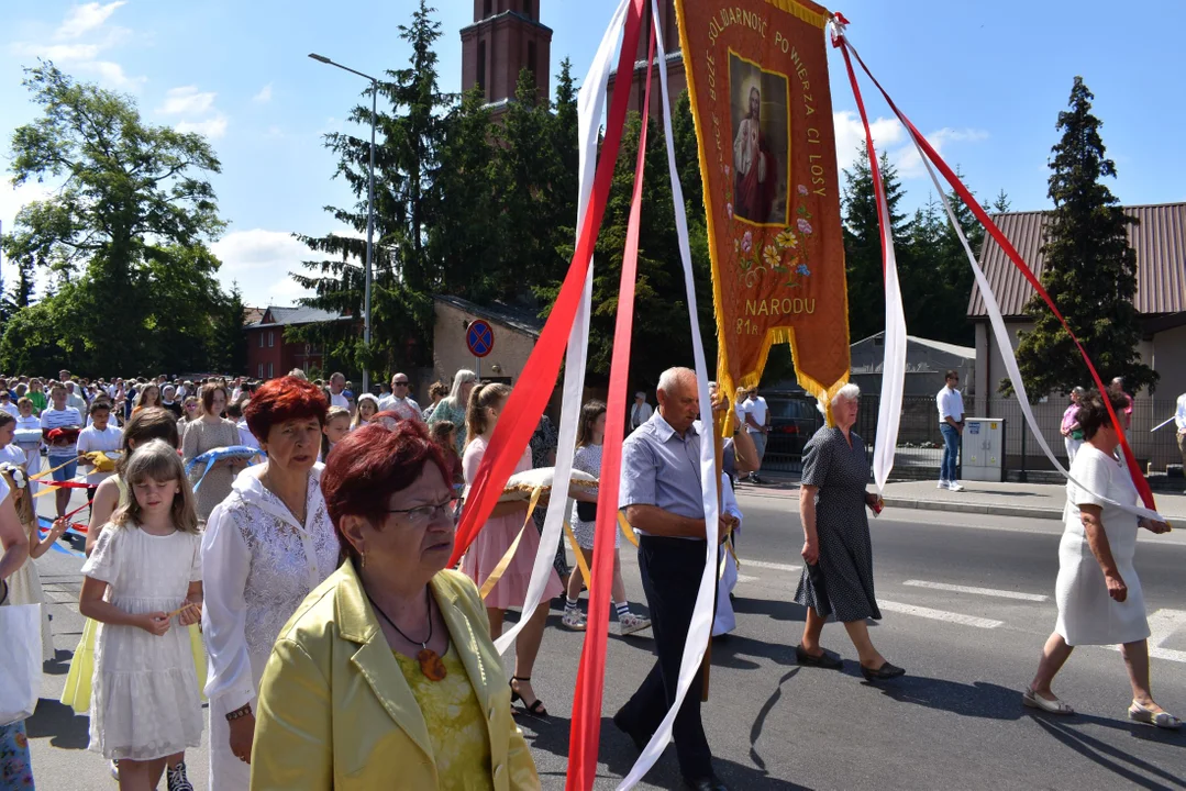 Święto Bożego Ciała w parafii Matki Kościoła w Łukowie