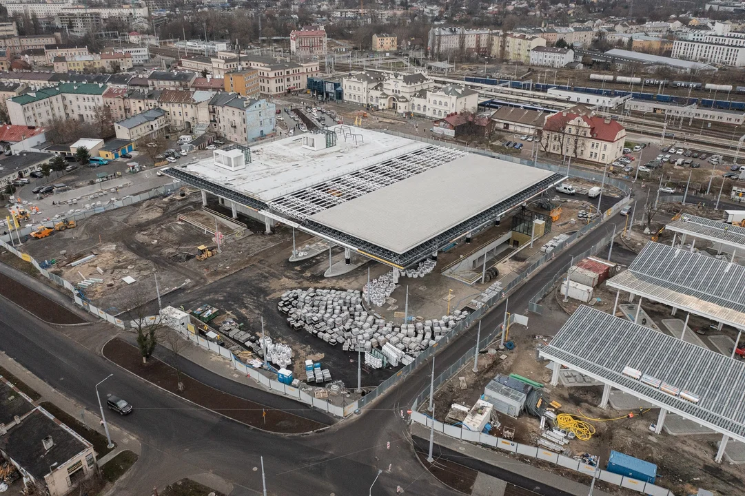 Lublin: Budowa Dworca Metropolitalnego trwa. Miała skończyć się w lutym