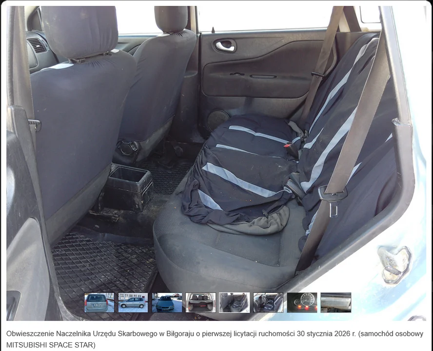 Biłgoraj: Licytacje Urząd Skarbowy