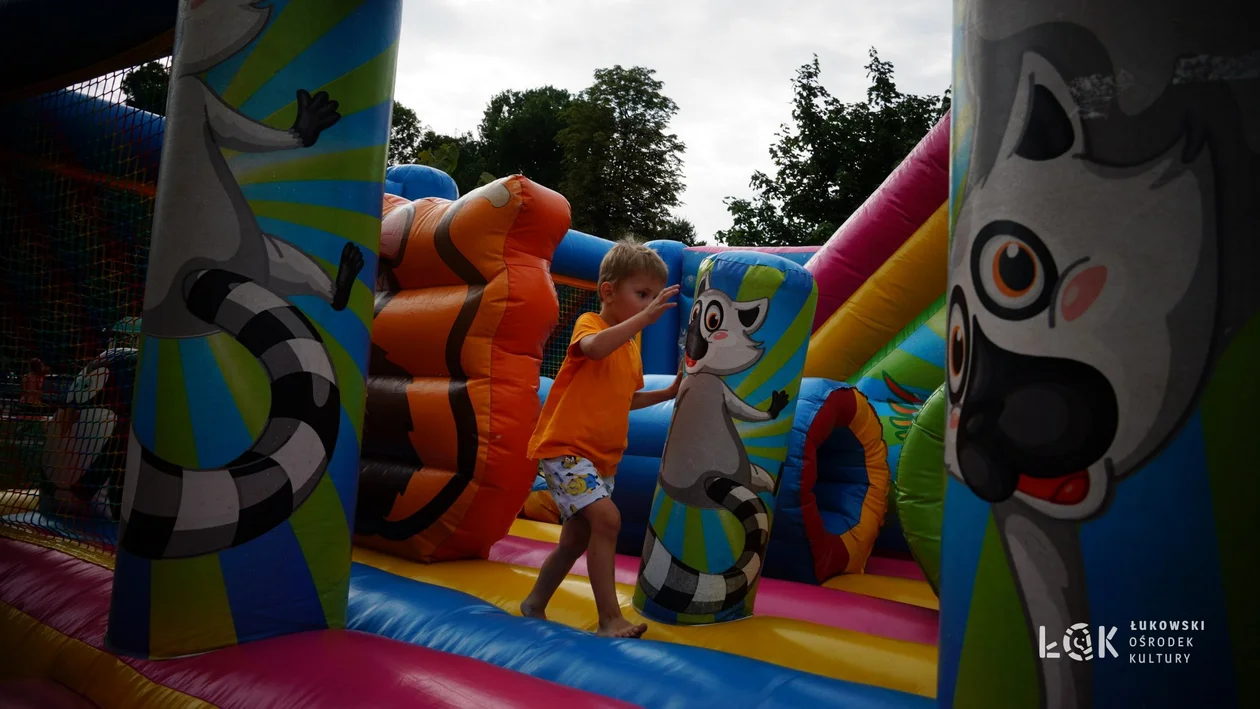 Festiwal Balonów, Baniek Mydlanych i Kolorów w Parku Miejskim w Łukowie