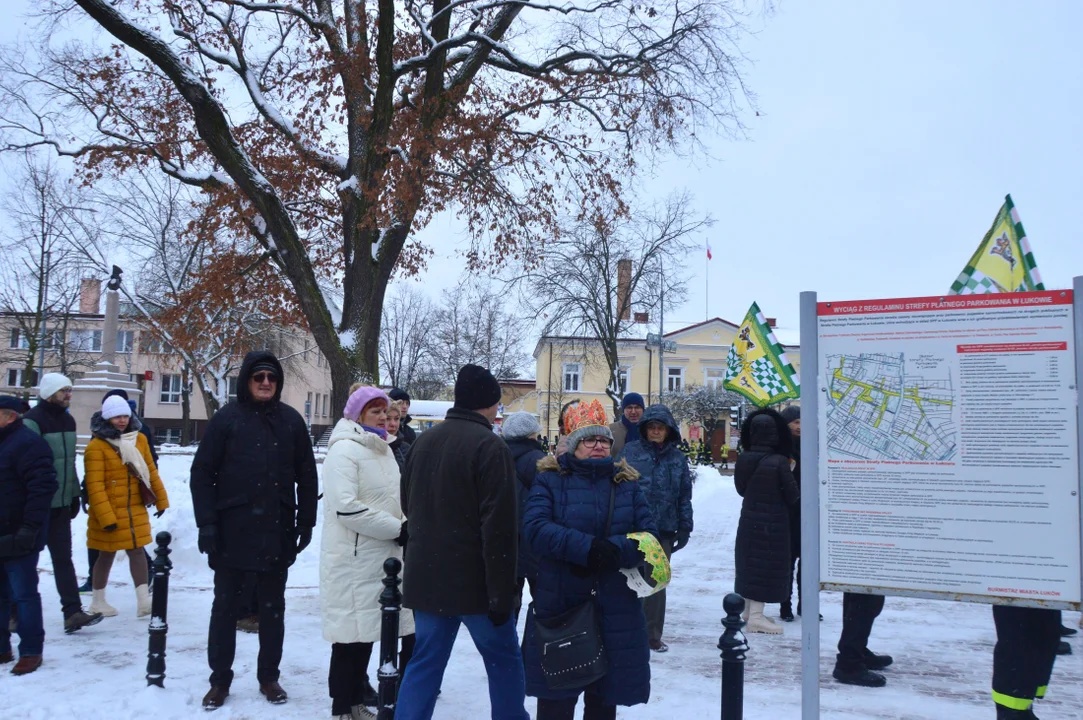 Wędrowaliśmy z Trzema Królami po ulicach Łukowa