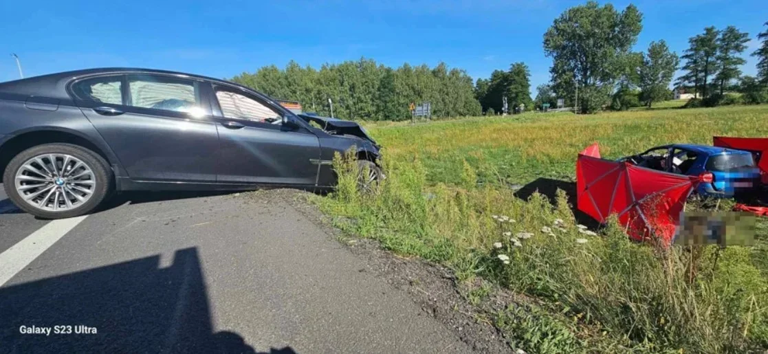 Wypadek w Grudnej pod Szczercowem