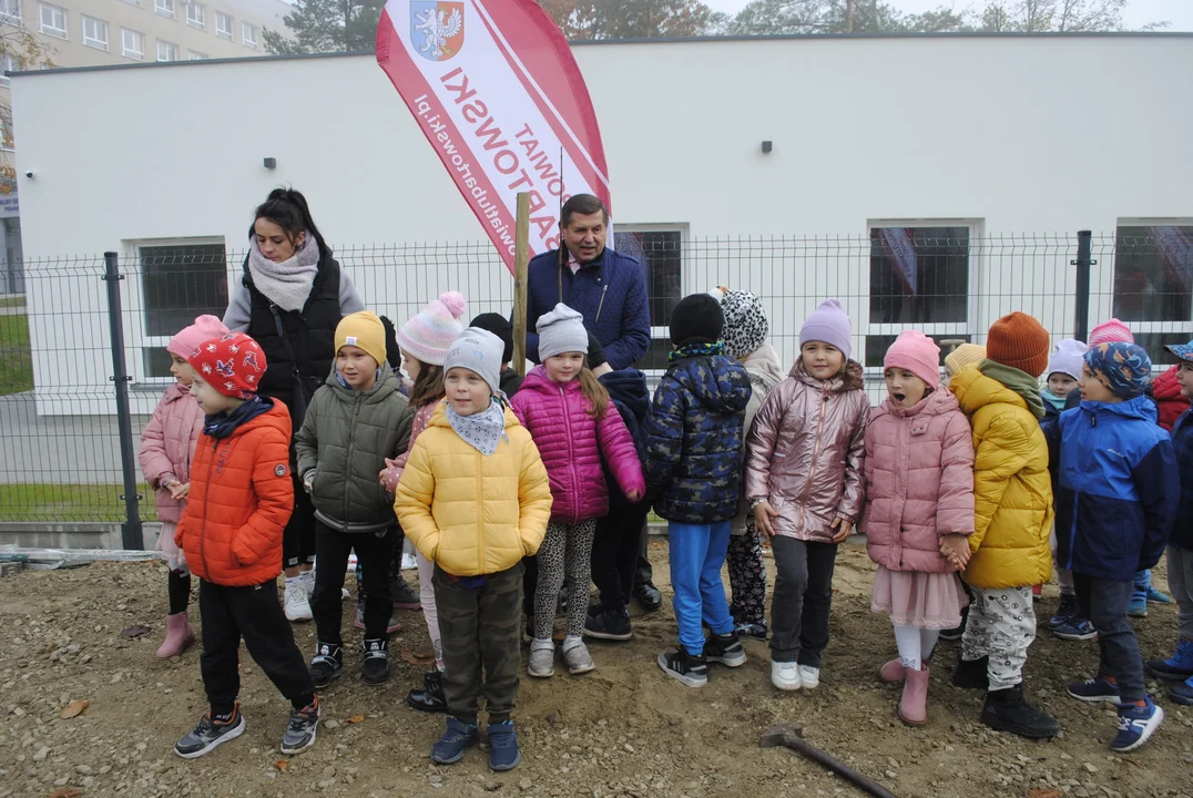 Akcja "Posadźmy 550 drzew". Dzisiaj - przy szpitalu w Lubartowie (zdjęcia) - Zdjęcie główne