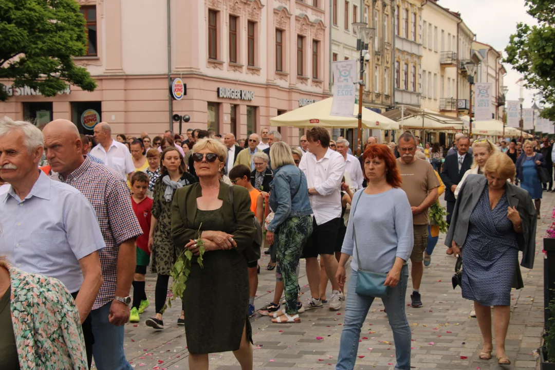 Procesja Bożego Ciała w archikatedrze lubelskiej