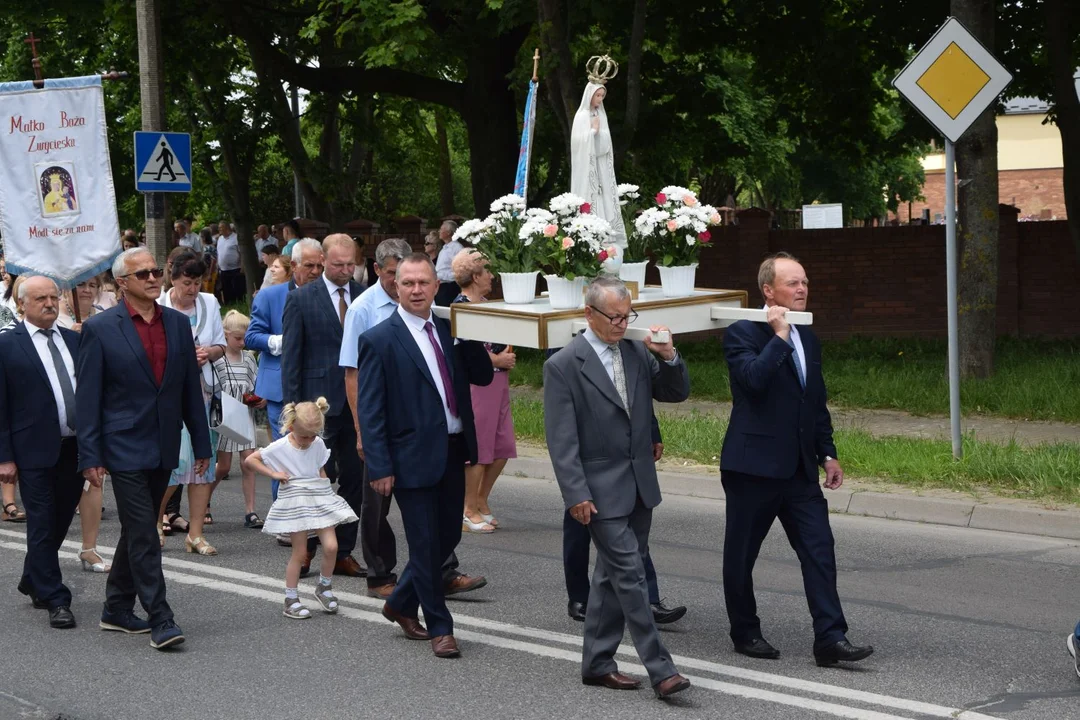 Procesja Bożego Ciała w Łęcznej