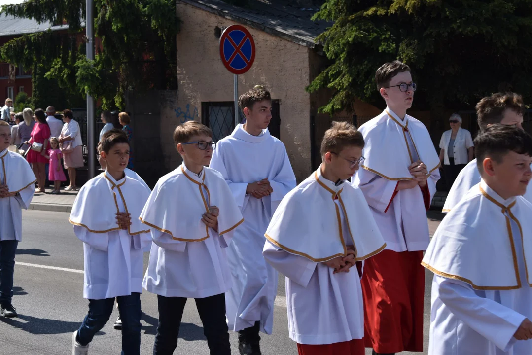 Święto Bożego Ciała w parafii Matki Kościoła w Łukowie