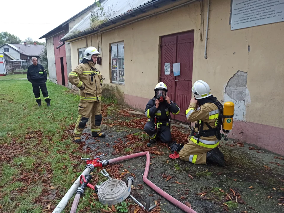 Gmina Wojcieszków. Strażacy z OSP szkolili się gaszenia pożarów