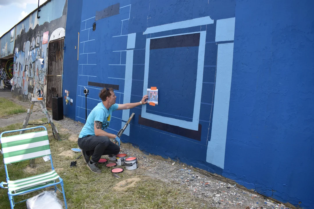 Nowy mural na Kalinowszczyźnie. Tak Ukraińcy dziękują Lublinowi za pomoc